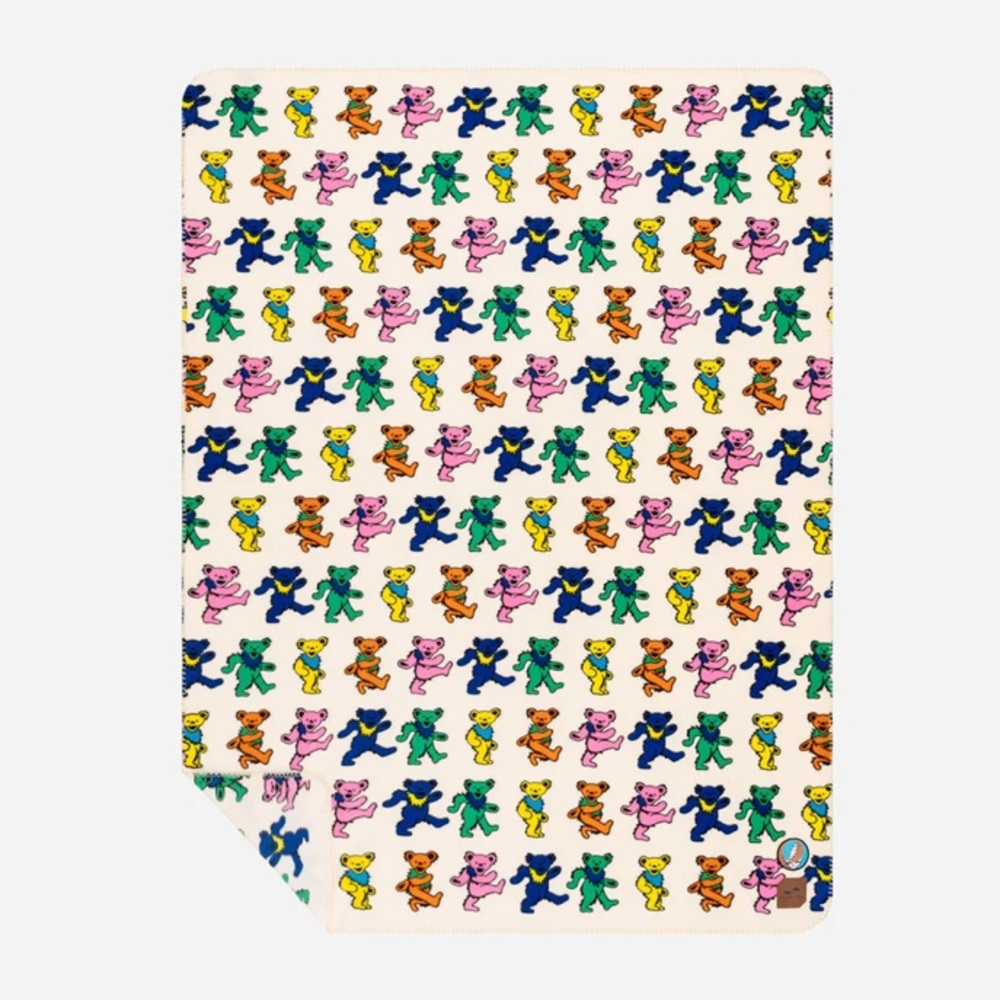 Slowtide Dancing Bears Fleece Blanket